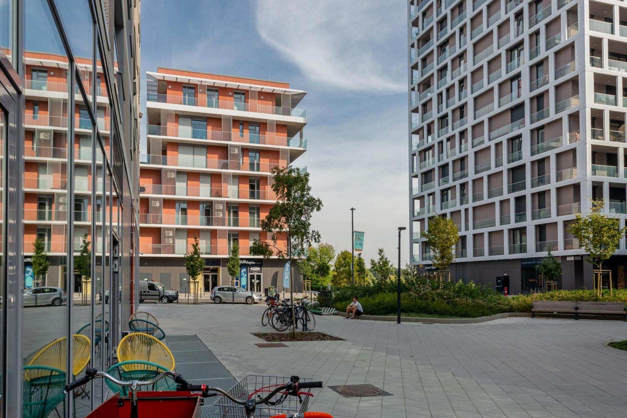 Balcony - Sunny - Modern Apartman Budapest Kültér fotó